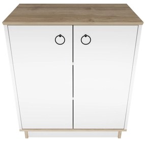 Dulap Nuanseta (alb + Stejar). Promo -16%. 1107109