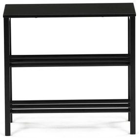 Botník 83168-42 BK, metal, negru