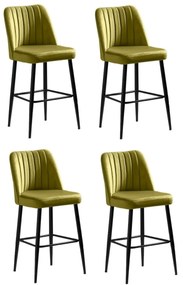 Set de scaune de bar Vento Green, 4 buc., 4 buc