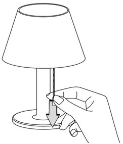 Lampă LED solară dimabilă VIOLA LED/3,7V IP44