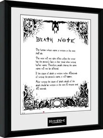 Poster înrămat Death Note - Death Note