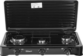 Aragaz cu 3 ochiuri ZILAN ZLN0032N,culoare negru utilizare numai GPL butelie,