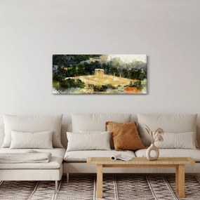 Tablou - Templul lui Zeus, Atena, Grecia (120x50 cm)