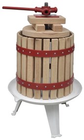 Set de presa si zdrobitor de fructe  vin, 2 piese Zdrobitor 12 L + 7 L