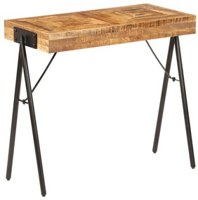 vidaXL Masă consolă, 80 x 40 x 75 cm, lemn masiv de mango