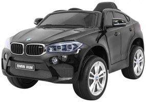 Masinuta Electrica cu acumulator pentru copii NOVOKIDS™ BMW X6 M, Roti din Cauciuc EVA, Max 30 kg , Usi cu deschidere , Baterie12V, 2 Viteze, Lungime