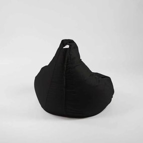 Fotoliu puf copii, Nirvana Light Pufrelax, Material Impermeabil - Negru