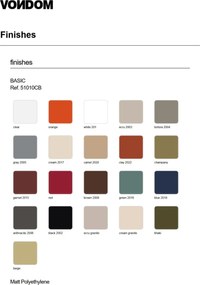 Masa de exterior / interior design modern premium VERTEX 60x60cm