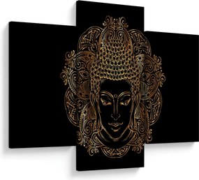 Tablou - Buddha auriu (90x60 cm)