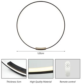 Aplică LED dimabilă Immax NEO 07245-120 FINO LED/70W/230V 120cm Tuya + telecomandă