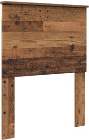 vidaXL Tăblie cap cu headboard Lemn Vechi 75 cm Lemn compozit