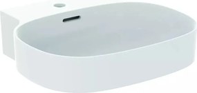 Lavoar suspendat Ideal Standard Atelier Linda-X 50 cm alb mat cu orificiu baterie si preaplin