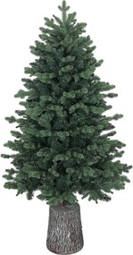 HOMCOM Brad Artificial de Crăciun cu 994 Crengi, Brad de Crăciun Realist cu Bază din Rășină, 85x150 cm, Verde | Aosom Romania