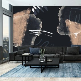 Fototapet - Abstracție cu lovituri (147x102 cm)