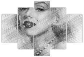 Tablou - Portretul lui Marilyn Monroe (150x105 cm)