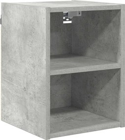 vidaXL Dulap suspendat Gri din beton 30 x 29,5 x 40 cm Lemn compozit