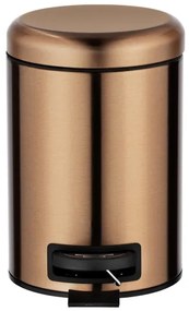 WENKO 24036100 - Coș LEMAN 17x25 cm inox/cupru/negru