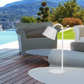 Lampa LED portabila exterior/interior IP54 Cuco alba