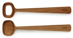 Tacâmuri din lemn pentru salată Kähler Design Hammershoi