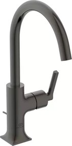 Baterie lavoar Ideal Standard Atelier Joy Neo gri Magnetic Grey cu ventil