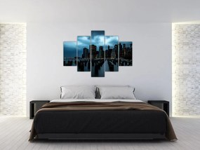 Tablou - Privire spre Zgârâie nori din New York (150x105 cm)