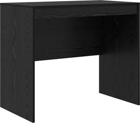 vidaXL Birou Stejar Negru 90 x 50 x 76 cm