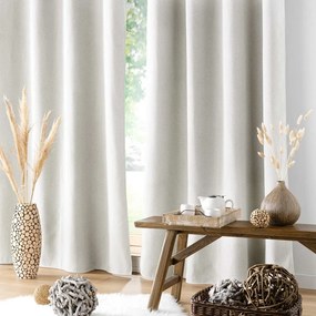 Draperie crem antifonică 140x260 cm Jupiter – douceur d'intérieur