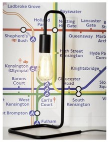 Veioză neagră (înălțime 44 cm) London – it's about RoMi