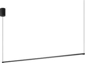 Ideal Lux - Lustră LED suspendată ESSENCE, 19W, 230V, 3000K, CRI 90, negru