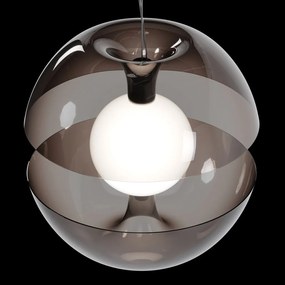 Pendul LED, lustra design modern Rebel crom