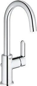 Baterie lavoar Grohe BauEdge L pipa tip C crom lucios