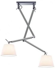 Lustra directionabila design modern ZYTA 2 S ALU alb