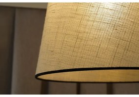 Lustră pe cablu Duolla YUTE 1xE27/15W/230V d. 38 cm gri/negru