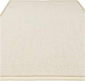 Covor crem reversibil, țesut manual din amestesc de lână 160x240 cm Korra Double Loop – Asiatic Carpets