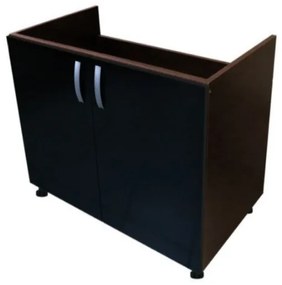 Masca Pentru Chiuveta cu 2 Usi Wenge 80x87x50 cm din Pal de 18 mm