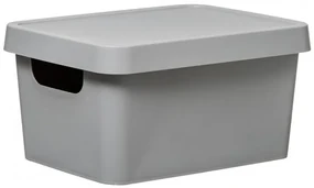 Cutie cu capac Boty, plastic, 3.6 litri, 17.3 x D. 25 x H. 12.3