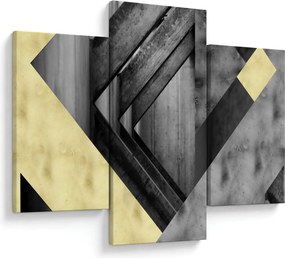 Tablou - Textura forme (90x60 cm)