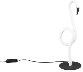 Veioză albă LED (înălțime 35 cm) Ingo – Trio