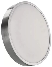 Plafonieră LED/28,5W/230V 3000/3500/4000K d. 30 cm crom