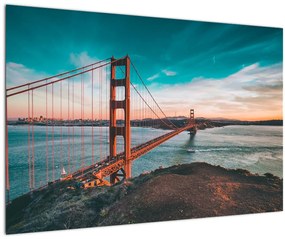 Tablou - Golden Gate, San Francisco (90x60 cm)