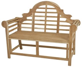 Bancă de grădină în culoare naturală din lemn masiv Picadilli – Garden Pleasure