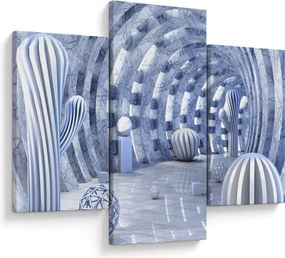 Tablou - 3D Abstract (90x60 cm)