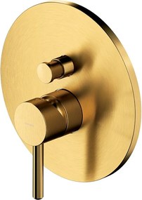 Baterie cada-dus incastrata Omnires Y finisaj auriu periat fara corp ingropat