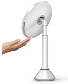 Oglindă cosmetică (5x) cu led/de mărire ø 20 cm Sensor – simplehuman