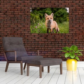 Tablou cu vulpe (90x60 cm)