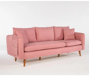 Canapea Fixa cu 3 locuri Eftal, 215 x 91 x 85 cm
