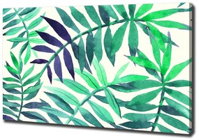 Print pe pânză Frunze tropicale