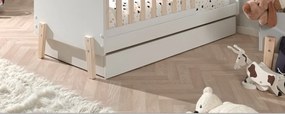 Set KIDDY format într-un Pat copii pentru copii mici (70x140) cu sertar.
