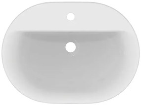 Lavoar incastrat Ideal Standard Connect 62 cm alb lucios