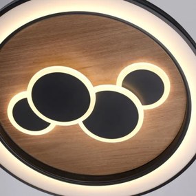 Plafonieră LED Paul Neuhaus 6284-79 ELIZA LED/55,5W/230V d. 60 cm stejar